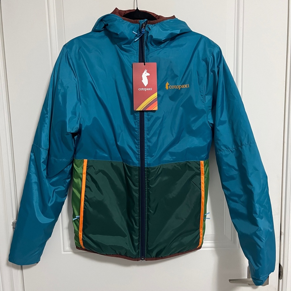 NWT - Cotopaxi Teca Calido Hooded Reversible Jacket - Men XS/Women S